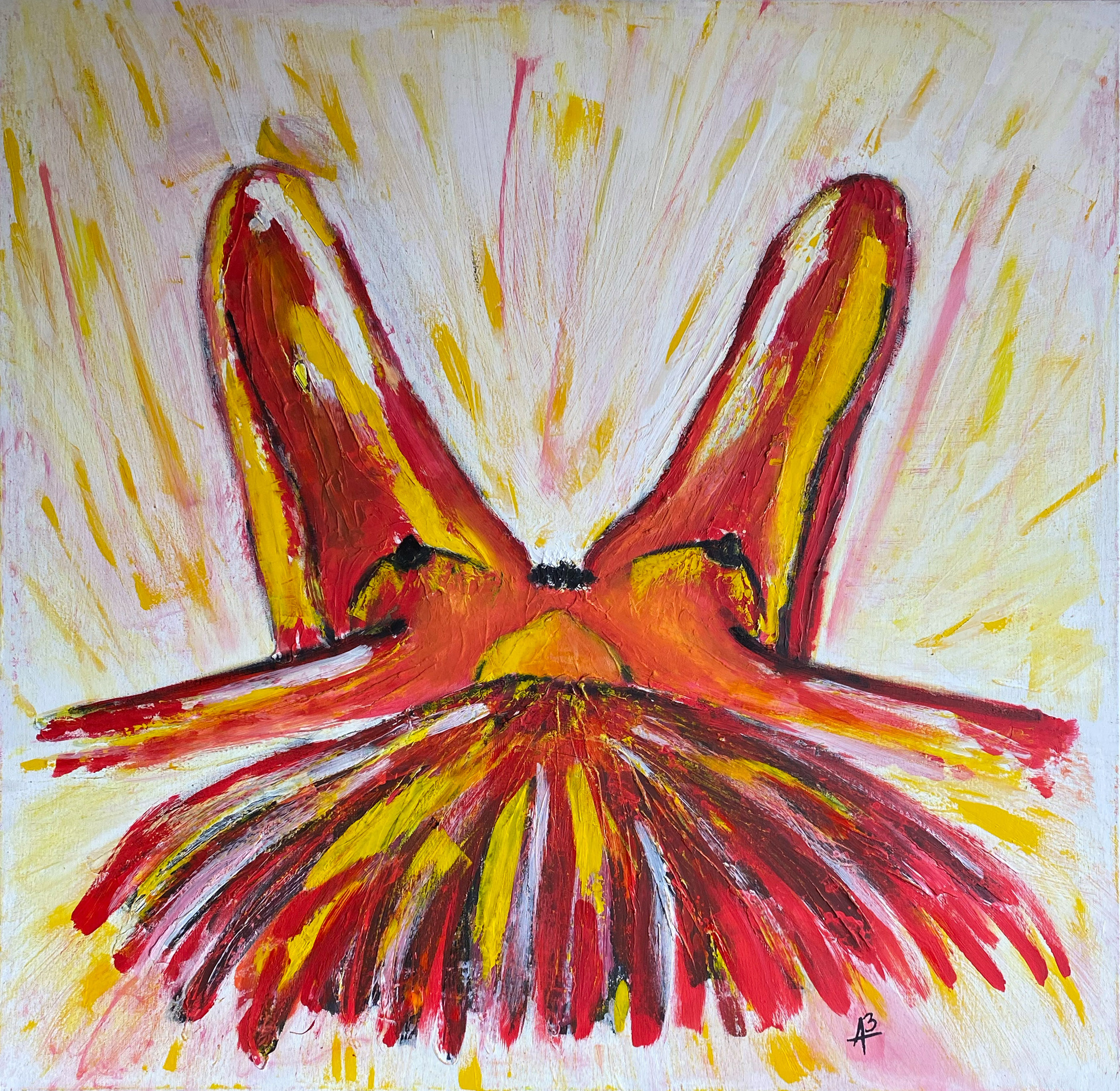 DESIRE FOR PLEASURE Ölgemälde 135x130 cm